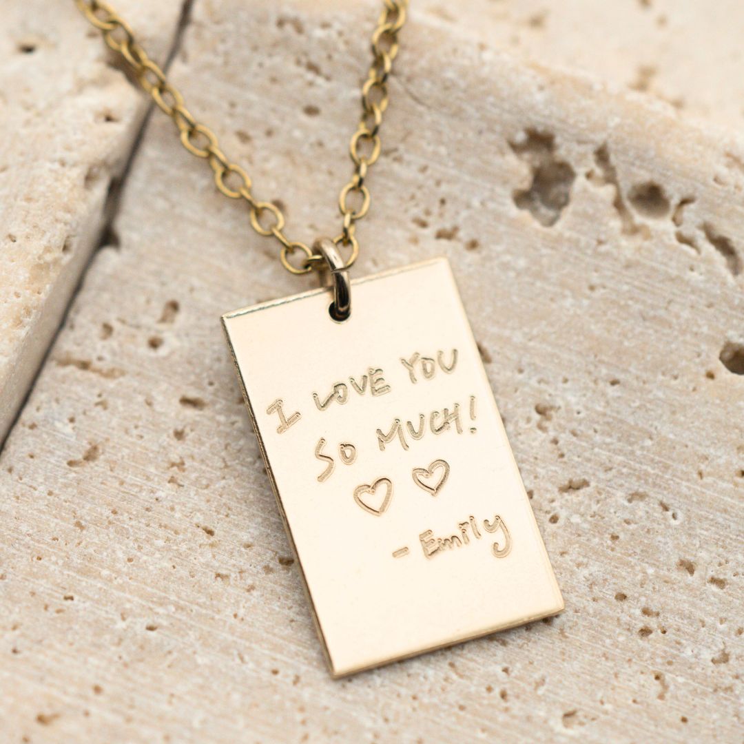 Handwriting Necklace