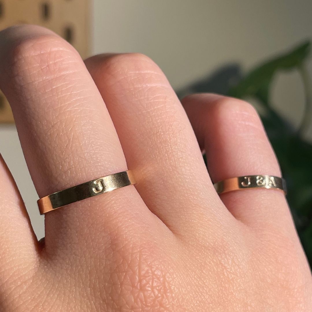 Initial Promise Ring