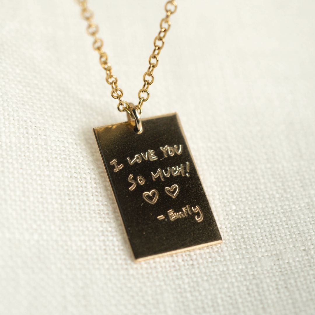 Handwriting Necklace